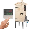 Afumătoare de grădină din lemn 200 L – dragON Wood 100E cu modul de încălzire electric și controler - 13 