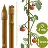 Băț de oțel acoperit în formă de bambus, 90 cm x 8 mm ['băț de grădină', ' băț pentru plante', ' suport pentru plante', ' suport de grădină', ' suporturi de grădină metalice', ' suport pentru plante cățărătoare', ' suporturi pentru flori cățărătoare', ' suporturi metalice pentru flori', ' bețe metalice acoperite', ' băț pentru plante acoperit', ' băț de oțel în formă de bambus', ' accesorii de grădinărit', ' cum să îngrijești plantele', ' bețe recomandate pentru plante', ' băț verde', ' bețe de oțel a la bambus', ' bețe de bambus', ' bețe în formă de bambus']
