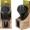 Bilă de irigare pentru plante, negru mat cu picior ceramic (în ambalaj) 400 ml - 12 