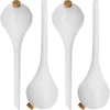 Bile de irigare pentru plante, albe semitransparente cu dop, 400ml, 4 buc. - 5 