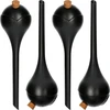 Bile de irigare pentru plante, negre mate, cu dop, 400ml, 4 buc. - 4 