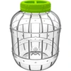 Borcan rezistent la spargere, multifuncțional, 5 L ['borcane pentru conserve', ' borcan', ' borcan pentru castraveți', ' pentru lichioruri', ' borcan 5 l', ' borcan cu certificat', ' borcan rezistent la spargere', ' borcan universal', ' borcan multifuncțional', ' borcan pentru conserve', ' borcan din plastic', ' borcan PET']