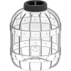 Borcan rezistent la spargere, multifuncțional, cu capac negru, 10L - 13 