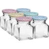 Borcan TO 120 ml Patru colțuri fi 53 capac - 6 buc. ['borcane', ' borcane mici', ' borcănel', ' borcan de sticlă', ' borcane de sticlă', ' borcan cu capac', ' borcane pentru conserve', ' borcan pentru conserve', ' borcane pentru conservare', ' borcane pentru condimente', ' borcan pentru gem', ' borcan pentru dulceață', ' borcan pentru miere', ' borcănel pentru miere']