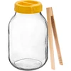 Borcan twist-off 3 L, clești și capac din plastic fi 100, cu mâner ['borcan', ' borcan de sticlă', ' borcan de sticlă cu capac', ' borcan pentru murături', ' borcan pentru castraveți', ' borcan pentru tincturi', ' borcan pentru lichioruri', ' borcan cu mâner', ' capac cu mâner', ' borcan practic', ' borcan cu mâner', ' borcan frumos', ' ce borcan să cumpăr', ' borcan cu clești', ' borcan pentru castraveți', ' borcan pentru murături de castraveți']