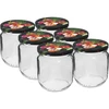 Borcane TO Gurken 425 ml cu capac colorat fi 82/6 - 6 buc. - 11 