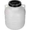 Butoi pentru murături 20 L – alb, cu mânere - 12 