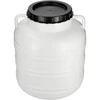 Butoi pentru murături 40L - alb, mânere - 8 