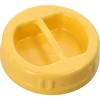 Capac TO fi100 mm, galben, din plastic, cu mâner, pentru borcane din sticlă - 9 