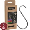 Cârlige pentru afumare – tip S, tăiate la 45°, 5 mm x 150 mm, set 5 buc. - 7 