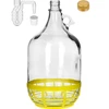 Damigeană 5L cu dop, tub orizontal și capac - 7 