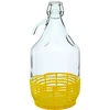 Damigeană Dama 5 L - coș din plastic, închidere cu sârmă - 5 