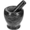 Mojar de bucătărie din marmură, negru, fi 10,5 cm - 3 