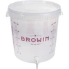 Recipient de fermentare 30 L cu capac și robinet - 11 