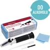 Refractometru pentru alcool ['pentru măsurarea conținutului de alcool', ' pentru verificarea concentrației de alcool în musturi', ' refractometru', ' producerea băuturilor', ' măsurarea alcoolului în lichide', ' dispozitive de măsurare a alcoolului', ' măsurare simplă a concentrației de alcool', ' măsurarea alcoolului în lichide fără alte adaosuri', ' procente de alcool', ' conținut procentual de alcool']