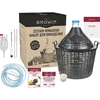 Set de vinificație 15 L cu balon de sticlă ['set pentru vin', ' accesorii pentru vinificație', ' idee de cadou', ' cum să faci vin', ' balon pentru vin', ' drojdii pentru vin', ' pentru 15 l de vin', ' pentru vin', ' nutrienți pentru vinificație', ' vinometru', ' metabisulfit de potasiu']