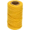 Sfoară de bumbac galbenă 2 mm/55 m/100 g ['sfoară din bumbac', ' sfoară de bumbac', ' sfoară pentru plante delicate', ' sfoară naturală', ' ecosfoară', ' sfoară pentru macrame', ' sfoară pentru legat', ' sfoară pentru meșteșuguri', ' sfoară pentru strângere', ' sfoară galbenă', ' sfoară galbenă']