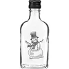 Sticlă tip ploscă 200 ml cu capac cu filet, imprimeu „Om de zăpadă”, 1 buc. ['sticlă', ' sticle tip ploscă', ' sticlă cu imprimeu', ' sticlă pentru sărbători', ' sticlă pentru Crăciun', ' sticlă pentru lichioruri de casă', ' sticlă pentru rachiu de casă', ' sticlă pentru băuturi alcoolice', ' sticlă 200 ml', ' sticlă 200 ml cu capac cu filet', ' ploscă', ' sticluță de buzunar', ' set pentru Crăciun', ' sticlă de pus sub brad', ' băuturi pentru sărbători', ' sticluță decorativă mică', ' Crăciun fericit', ' cadou de sărbători']