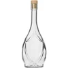 Sticlă decorativă ICONA 500 ml, cu dop tip ciupercă, 1 bucată - 7 