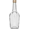 Sticlă GLORIA 0,5 L, cu capac filetat auriu fi 28, 1 buc. - 12 