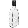 Sticlă Klasztorna 500 ml cu capac și imprimeu „Fructe”, model 1 - 13 