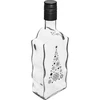 Sticlă Klasztorna 500 ml cu capac, imprimeu „Brad de Crăciun”, 1 buc. - 10 