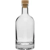 Sticlă Miss Barku transparentă cu dop, 700 ml - 10 