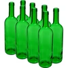 Sticlă pentru vin 0,75 L verde - pachet de 8 buc. - 4 