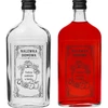 Sticlă tip ploscă 500 ml cu capac filetat, inscripție „Nalewka domowa”, 1 buc. - 9 