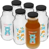 Sticlă twist off 330 ml cu capac fi43 și imprimare colorată - 6 buc. - 4 