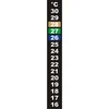 Termometru cu cristale lichide (+16°C până la +30°C) 13cm - 4 