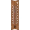 Termometru de cameră din lemn (-20 la +50°C), maro închis, 15cm - 13 