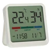 Termometru electronic de cameră, alb ['termometru electronic', ' termometru cu ceas și dată', ' termometru cu higrometru', ' măsurarea umidității în încăpere', ' indicator de confort', ' termometru cu indicator de confort', ' termometru multifuncțional', ' termometru pentru interior', ' termometru de interior', ' termometru fără fir', ' termometru electronic de perete', ' stație meteo', ' stație meteorologică']
