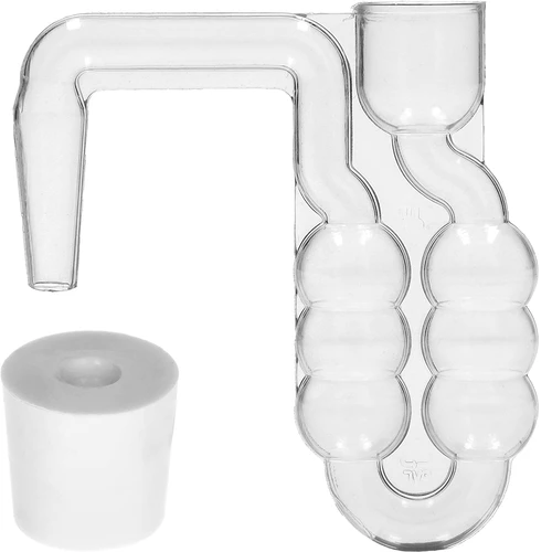 4 x Dama 5L cu dop, tub fermentare, capac și coș. - 8