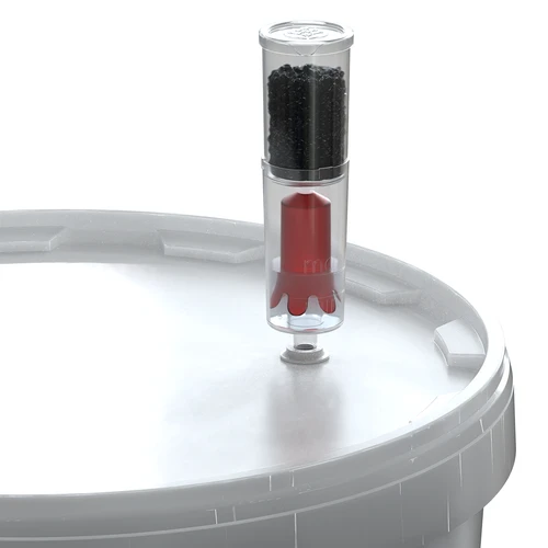 Absorbant de mirosuri de fermentație + tub de fermentație silențios + cărbune activ din nucă de cocos 200 g - 8