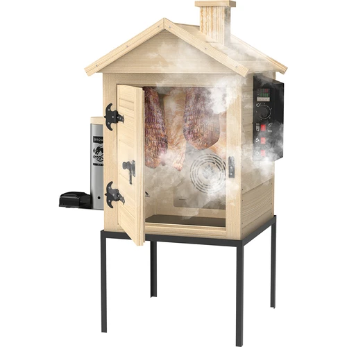Afumătoare 115 L dragON Wood 60E din lemn, cu modul de încălzire electric și controler - 6
