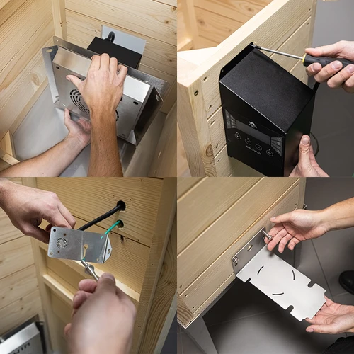 Afumătoare cu Wi‑Fi, 200 L – dragON WOOD 100IQ cu modul electric de încălzire și controler - 14