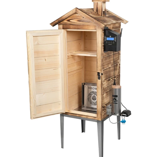 Afumătoare cu Wi-Fi, 200 L - dragON WOOD 100IQ cu modul electric de încălzire și controler, pe lemne - 2