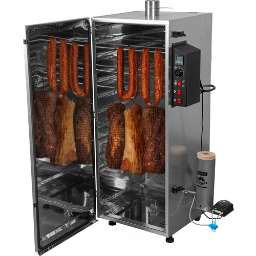 Afumătoare dragON din oțel, 220 L – cu controler digital - 4