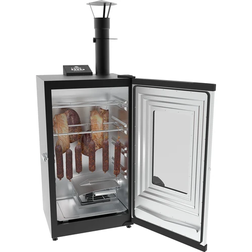 Afumătoare electrică - dragON cu generator de fum, digitală, 65 L - 6