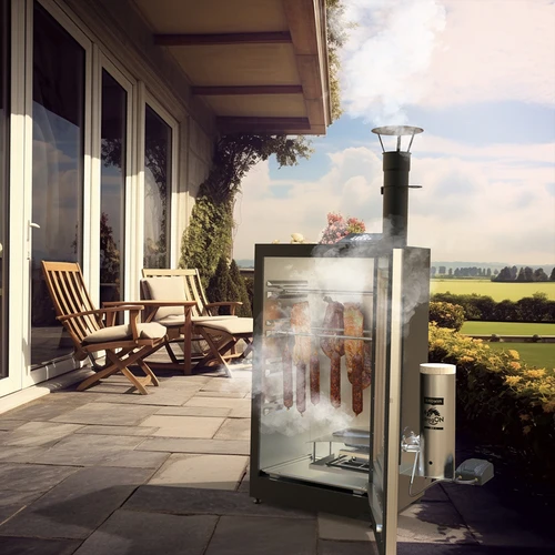 Afumătoare electrică - dragON cu generator de fum, digitală, 65 L - 31