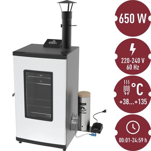 Afumătoare electrică - dragON cu generator de fum, digitală, 65 L - 25