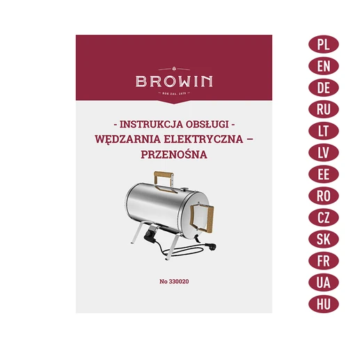 Afumătoare electrică - portabilă - 9