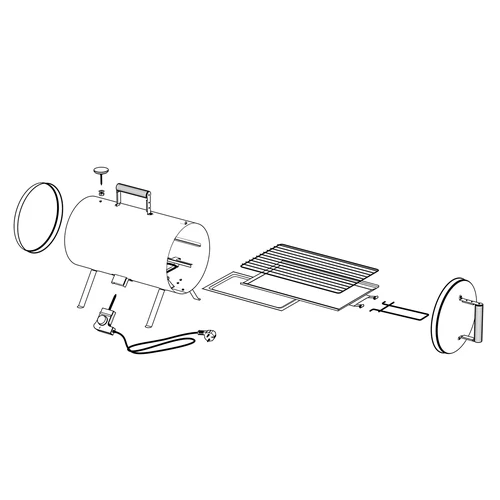 Afumătoare electrică - portabilă - 10