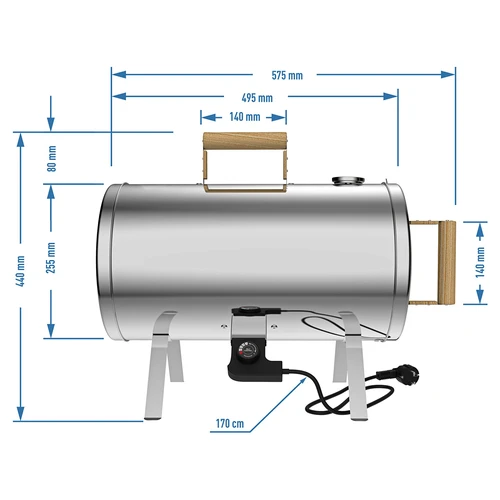 Afumătoare electrică - portabilă - 7