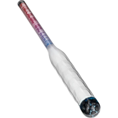 Alcoolmetru rezistent la spargere cu eprubetă, interval de măsurare 20-98% - 2