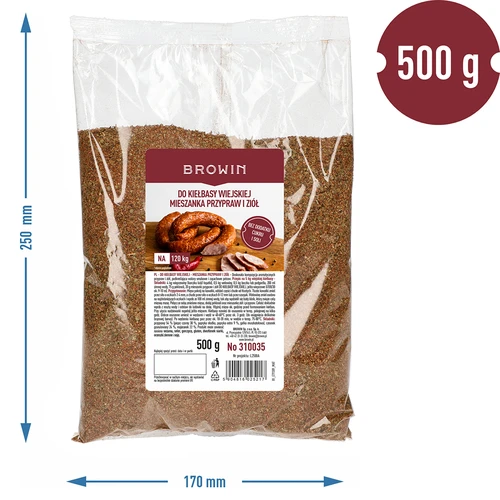 Amestec de condimente și ierburi Pentru Cârnați Țărănești, 500g - 4