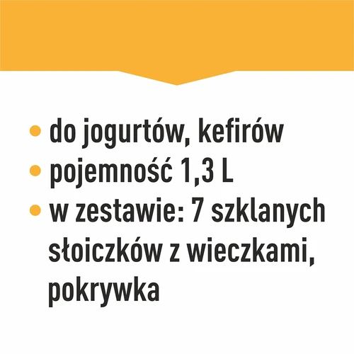 Aparat de făcut iaurt cu termostat, 7 borcane, 1,3 L - 19