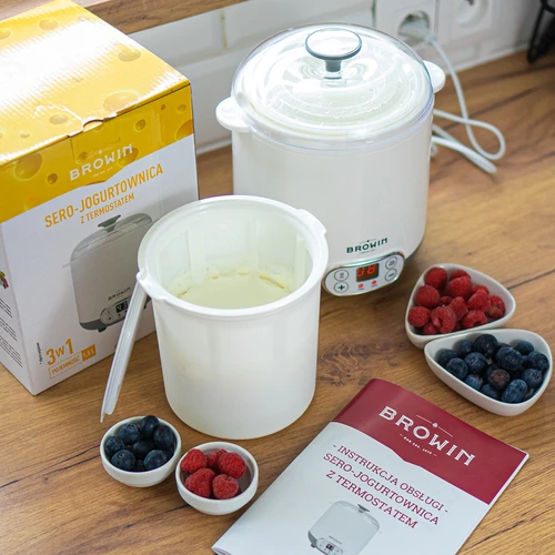 Aparat de iaurt și brânză cu termostat 1,5 L - 13