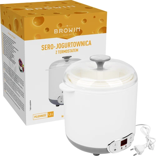 Aparat de iaurt și brânză cu termostat 1,5 L - 7